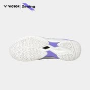 VICTOR x ZSW P8500NitroLite - ZSW UNISEX Badminton Shoes - AJ (Pearly White/Light Dahlia) - Gem Sports