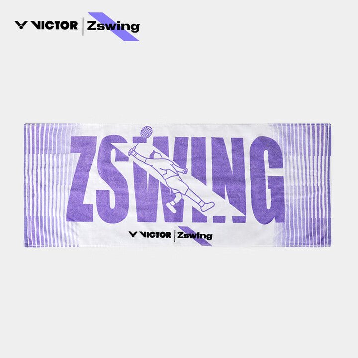 VICTOR x ZSW Sports Towel TW509ZSW J - Purple - Gem Sports