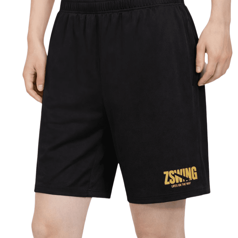 VICTOR x ZSW Unisex Knitted Shorts R - 504ZSW C - Black - Gem Sports