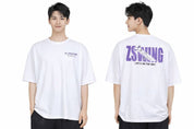 VICTOR x ZSW Unisex T-Shirt (Oversize Fit) T - 501ZSW A - White - Gem Sports