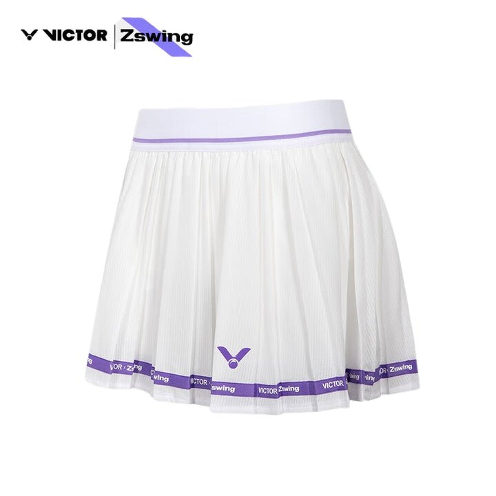 VICTOR x ZSW Women's Skirts K - 503ZSW A - White - Gem Sports