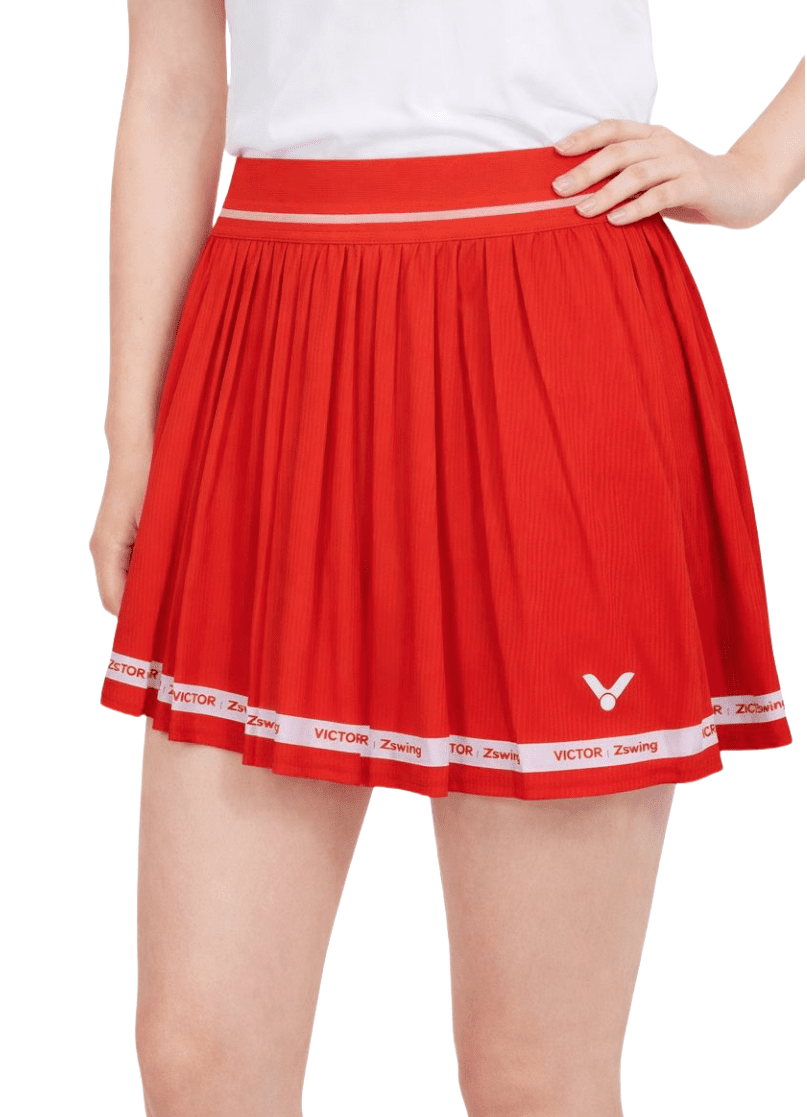 VICTOR x ZSW Women's Skirts K - 503ZSW D - Red - Gem Sports
