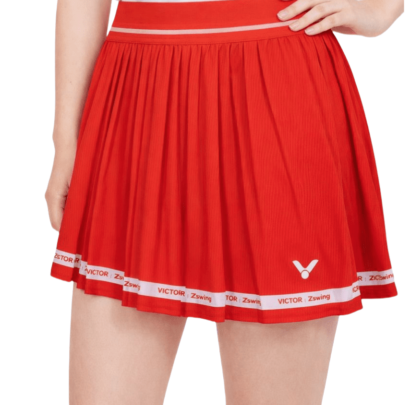 VICTOR x ZSW Women's Skirts K - 503ZSW D - Red - Gem Sports