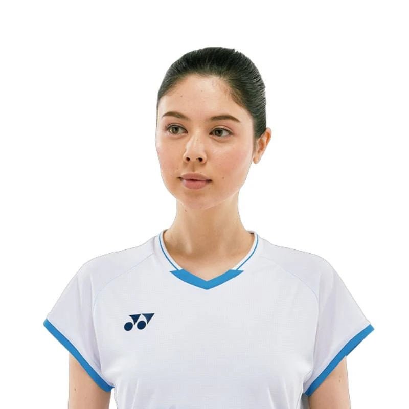 YONEX 2024 China National Team Women’s Crew Neck Shirt 20783 White - Gem Sports