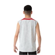 YONEX 2024 Japan National Team Men's Crew Neck Sleeveless Top 10659Y Gray - Gem Sports