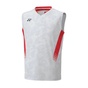 YONEX 2024 Japan National Team Men's Crew Neck Sleeveless Top 10659Y Gray - Gem Sports