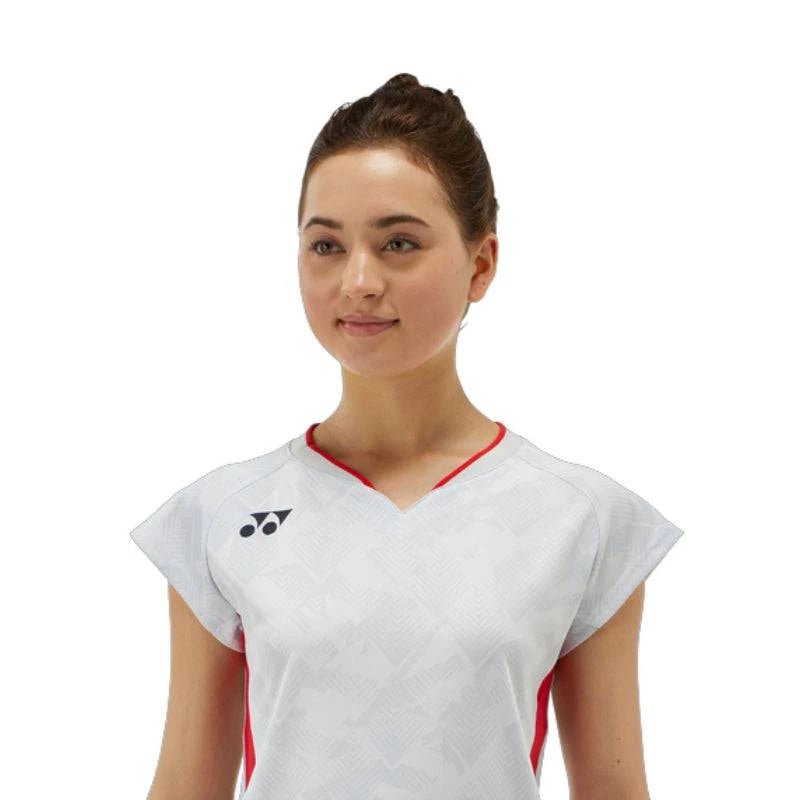 YONEX 2024 Japan National Team Women’s Crew Neck Shirt 20872 Gray - Gem Sports