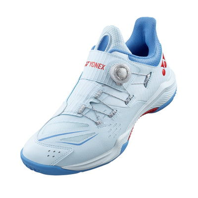 YONEX 2024 Power Cushion 88 DIAL 3 UNISEX Badminton Shoes - Pale Blue - Gem Sports