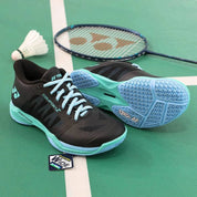 YONEX 2024 Power Cushion Comfort Z 3 Badminton Shoes Black/Mint WOMEN'S - Gem Sports