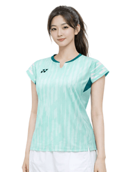 YONEX 2025 China National Team Women's Crew Neck Shirt 20860YX - Light Turquoise - Gem Sports