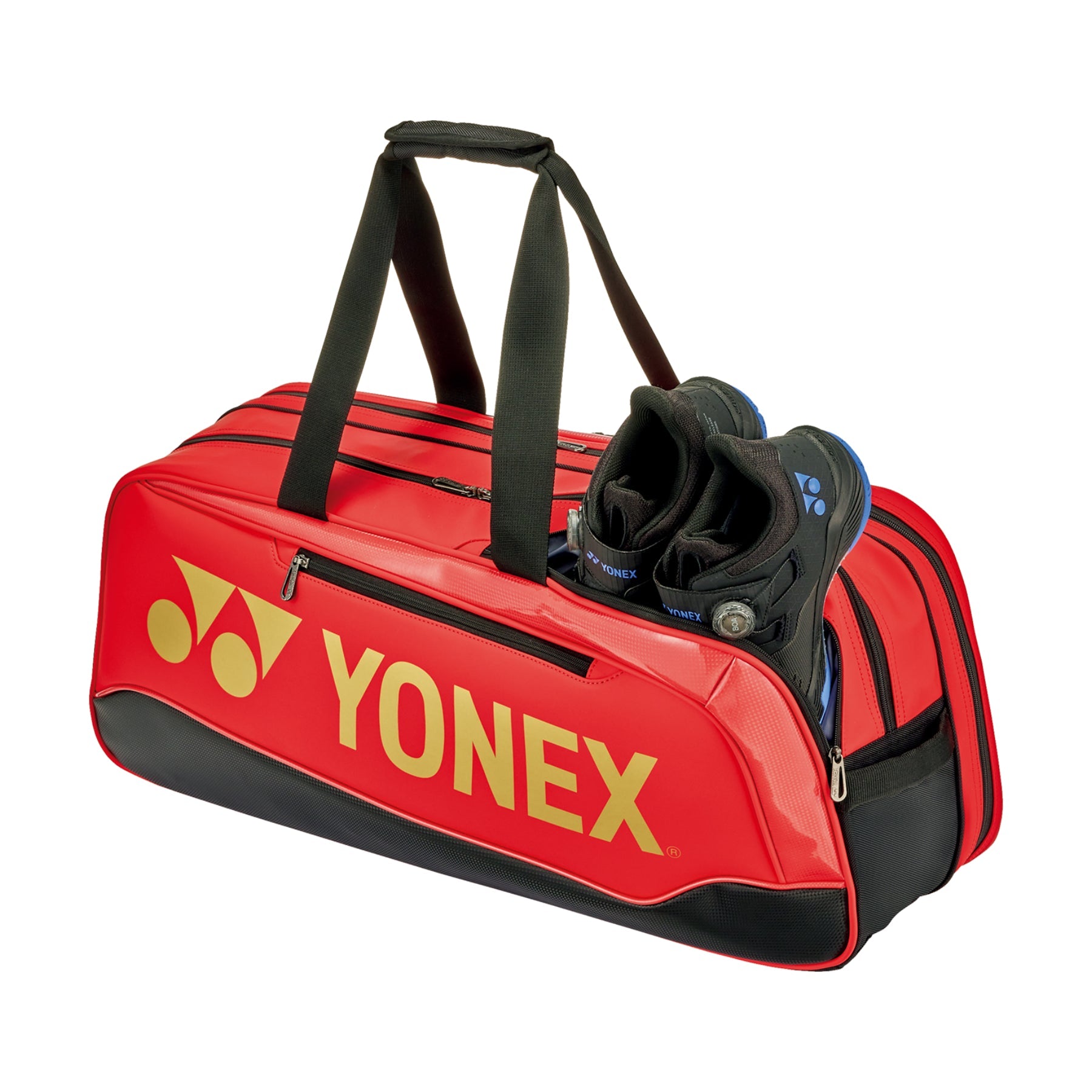 YONEX 2025 Expert Tournament Bag (6pcs) Red/Black BA02531WEX - Gem Sports