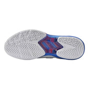 YONEX 2026 Power Cushion Ad - Accel (All Court) WIDE Unisex Tennis Shoes - White/Purple - Gem Sports