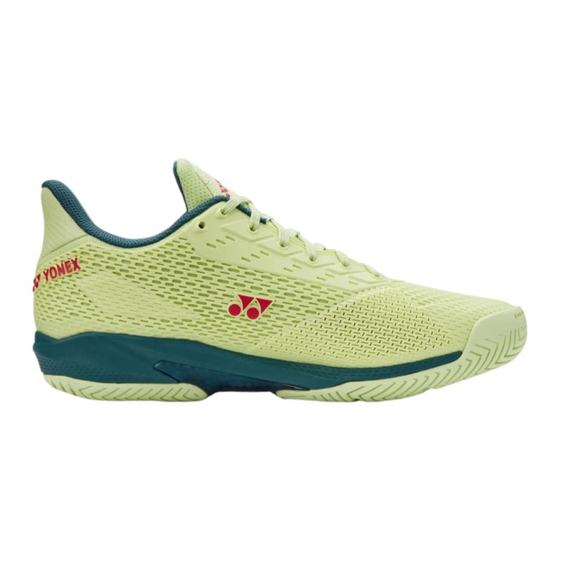 YONEX 2026 Power Cushion Ad - Accel (All Court) WOMEN'S Tennis Shoes - Sunny Lime - Gem Sports