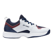 YONEX 2026 Power Cushion Pro - Move (All Court) JUNIOR Tennis Shoes - White/Navy/Red - Gem Sports
