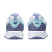 YONEX 2026 Power Cushion Pro - Move (All Court) JUNIOR Tennis Shoes - White/Sax - Gem Sports