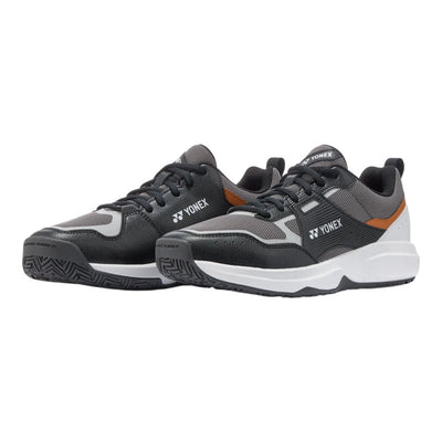 YONEX 2026 Power Cushion Pro - Move Classic (All Court) MEN'S Tennis Shoes - Black/Brown - Gem Sports