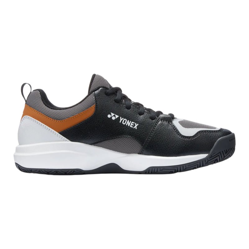 YONEX 2026 Power Cushion Pro - Move Classic (All Court) MEN'S Tennis Shoes - Black/Brown - Gem Sports