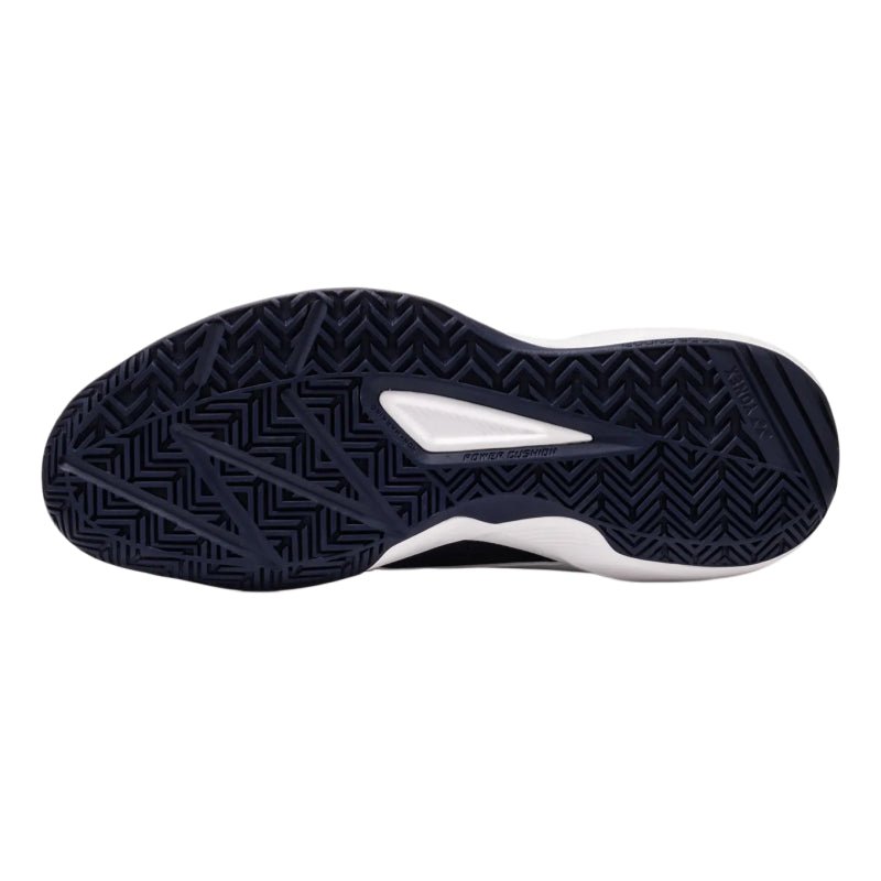 YONEX 2026 Power Cushion Pro - Move Classic (All Court) MEN'S Tennis Shoes - White/Navy/Red - Gem Sports