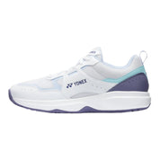YONEX 2026 Power Cushion Pro - Move Classic (All Court) Unisex Tennis Shoes - White/Sax - Gem Sports