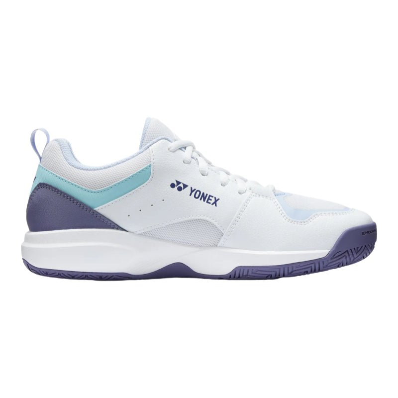 YONEX 2026 Power Cushion Pro - Move Classic (All Court) Unisex Tennis Shoes - White/Sax - Gem Sports