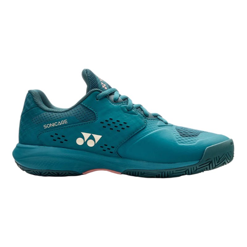 YONEX 2026 Power Cushion Sonicage (All Court) WOMEN'S Tennis Shoes - Dark Green - Gem Sports