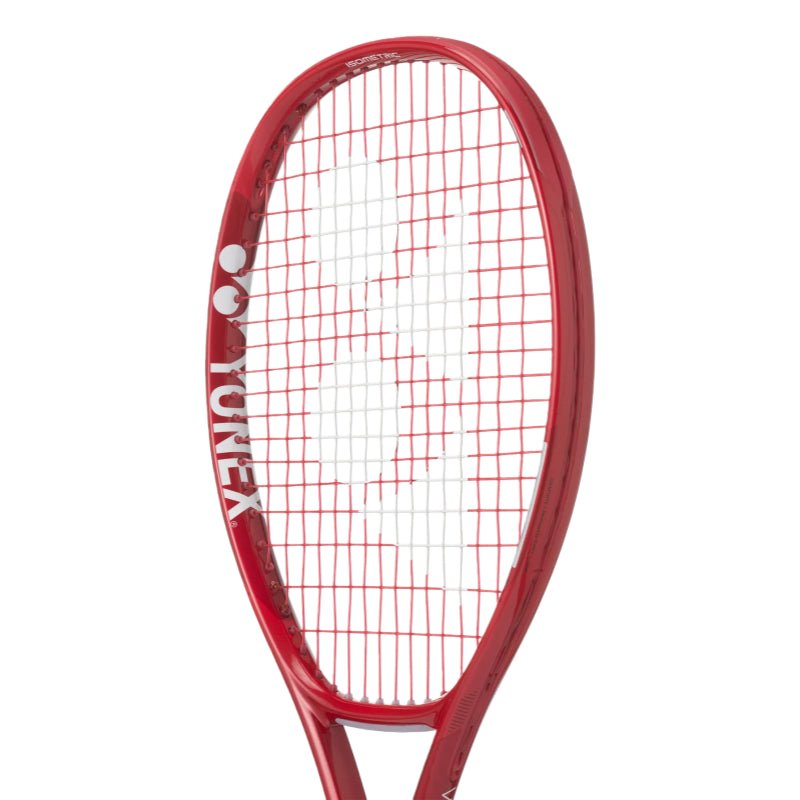 YONEX 2026 VCORE 25 (Ruby Red) 225g Junior Tennis Racquet - Strung & Free Grip - Gem Sports