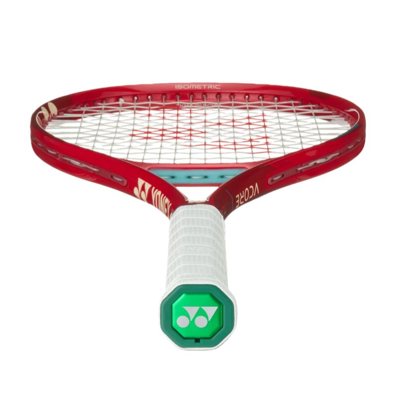 YONEX 2026 VCORE 98+ PLUS (Ruby Red) 305g Tennis Racquet - Unstrung & Free Grip - Gem Sports