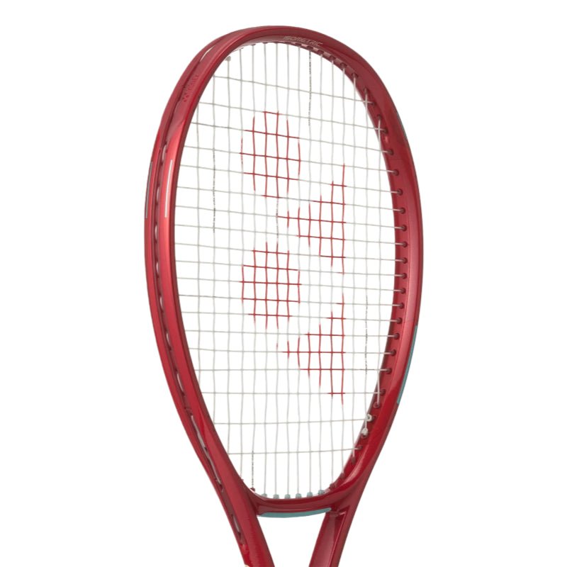 YONEX 2026 VCORE 98+ PLUS (Ruby Red) 305g Tennis Racquet - Unstrung & Free Grip - Gem Sports