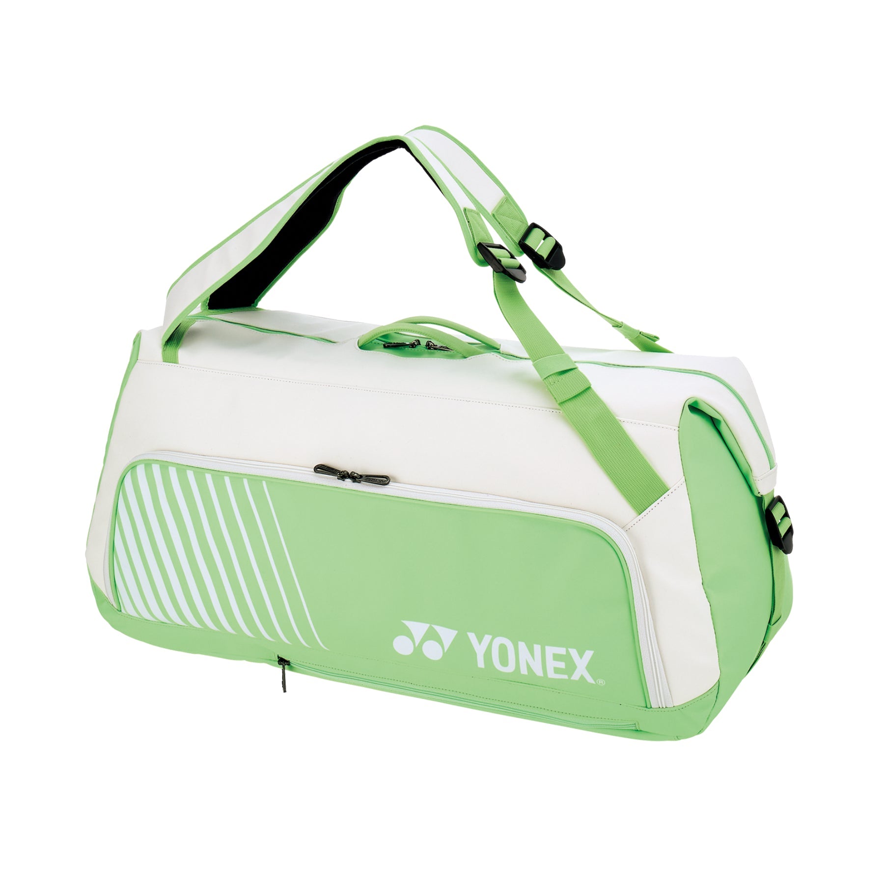 YONEX Active Duffel Bag White/Green BA82436EX - Gem Sports