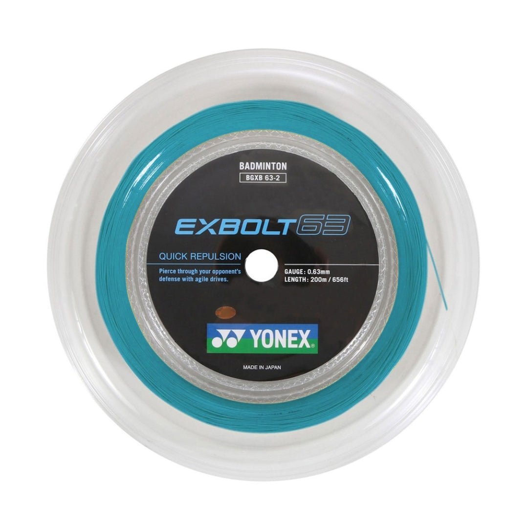 YONEX EXBOLT 63 Badminton String Coil (200m) Mint - Gem Sports