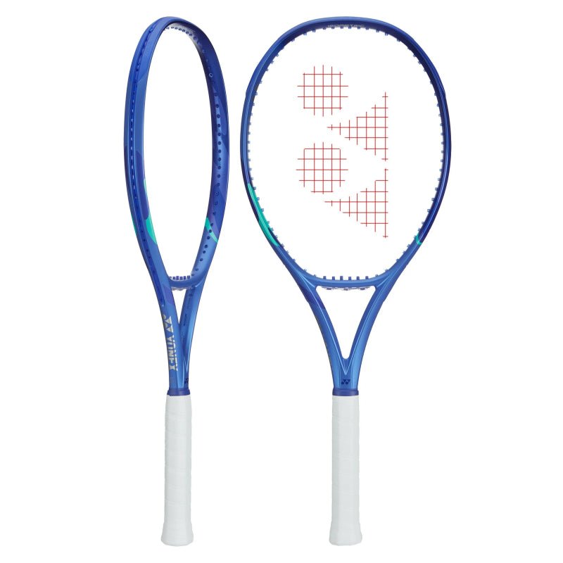YONEX EZONE 100 (Blast Blue) 300g Tennis Racquet - Unstrung &amp; Free Grip - Gem Sports