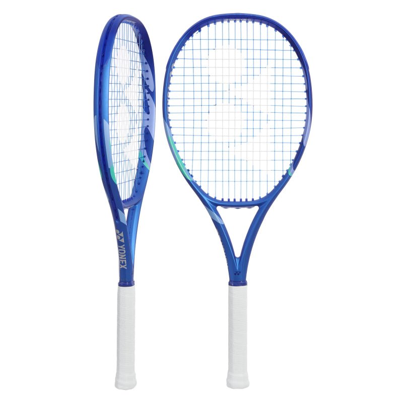 YONEX EZONE ALPHA (Blast Blue) 275g Tennis Racquet - Strung & Free Grip - Gem Sports