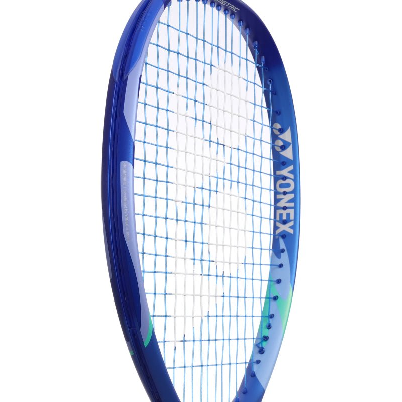 YONEX EZONE ALPHA (Blast Blue) 275g Tennis Racquet - Strung & Free Grip - Gem Sports