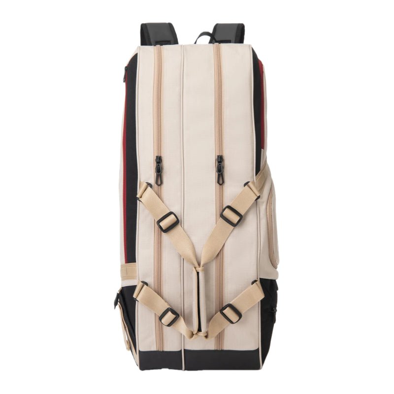 YONEX Gearlogic Racquet Bag (6 Pcs) for Badminton & Tennis BA72626EX - Beige - Gem Sports