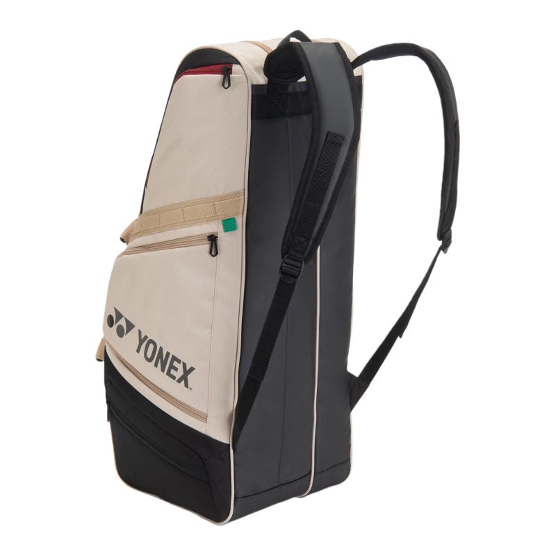 YONEX Gearlogic Racquet Bag (6 Pcs) for Badminton & Tennis BA72626EX - Beige - Gem Sports