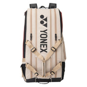 YONEX Gearlogic Racquet Bag (9 Pcs) for Badminton & Tennis BA72629EX - Beige - Gem Sports