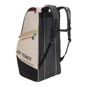 YONEX Gearlogic Racquet Bag (9 Pcs) for Badminton & Tennis BA72629EX - Beige - Gem Sports