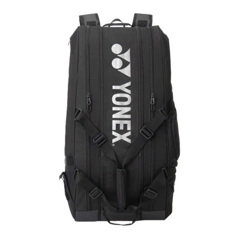 YONEX Gearlogic Racquet Bag (9 Pcs) for Badminton & Tennis BA72629EX - Black - Gem Sports