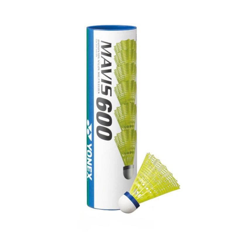 YONEX Mavis 600 (Tube 6) Nylon Shuttlecocks - Gem Sports