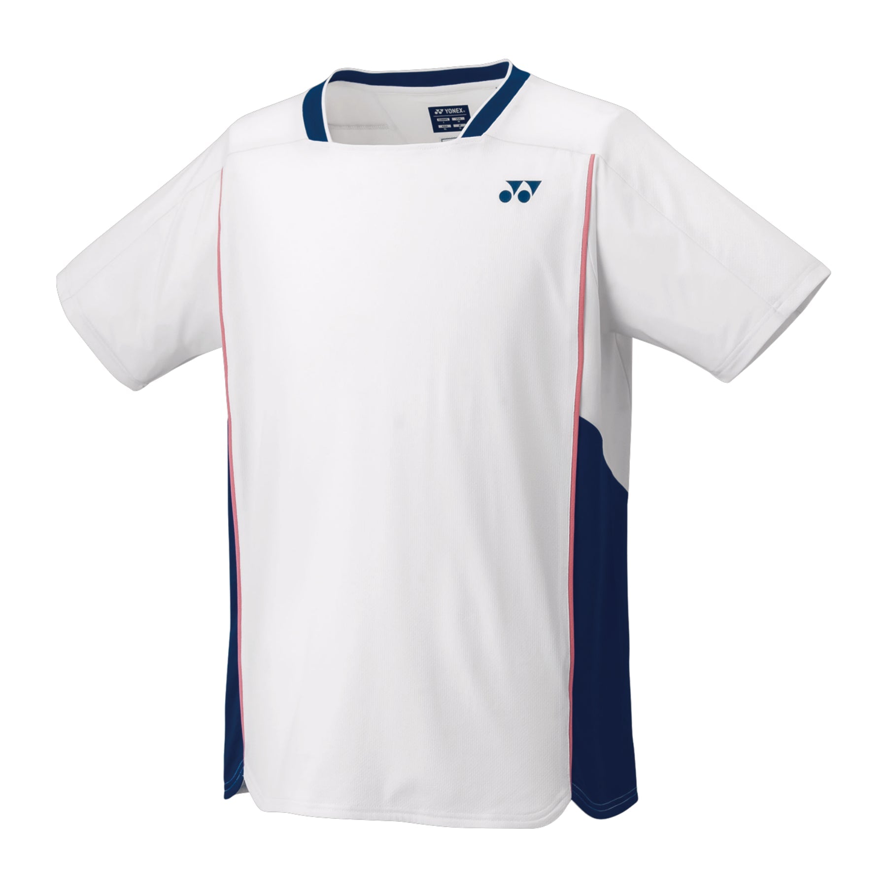 YONEX Men’s Crew Neck Shirt 10627EX White - Gem Sports