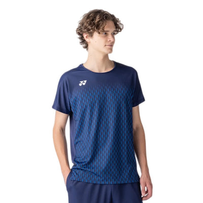 YONEX Men's Crew Neck Shirt 10713EX - Dark Navy - Gem Sports