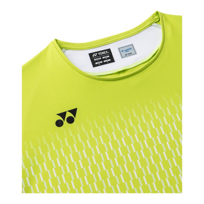 YONEX Men's Crew Neck Shirt 10713EX - Fresh Lime - Gem Sports