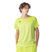 YONEX Men's Crew Neck Shirt 10713EX - Fresh Lime - Gem Sports