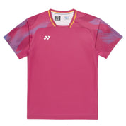 YONEX Men's Crew Neck Shirt (TEAM CHINA) 10733YX - Magenta - Gem Sports