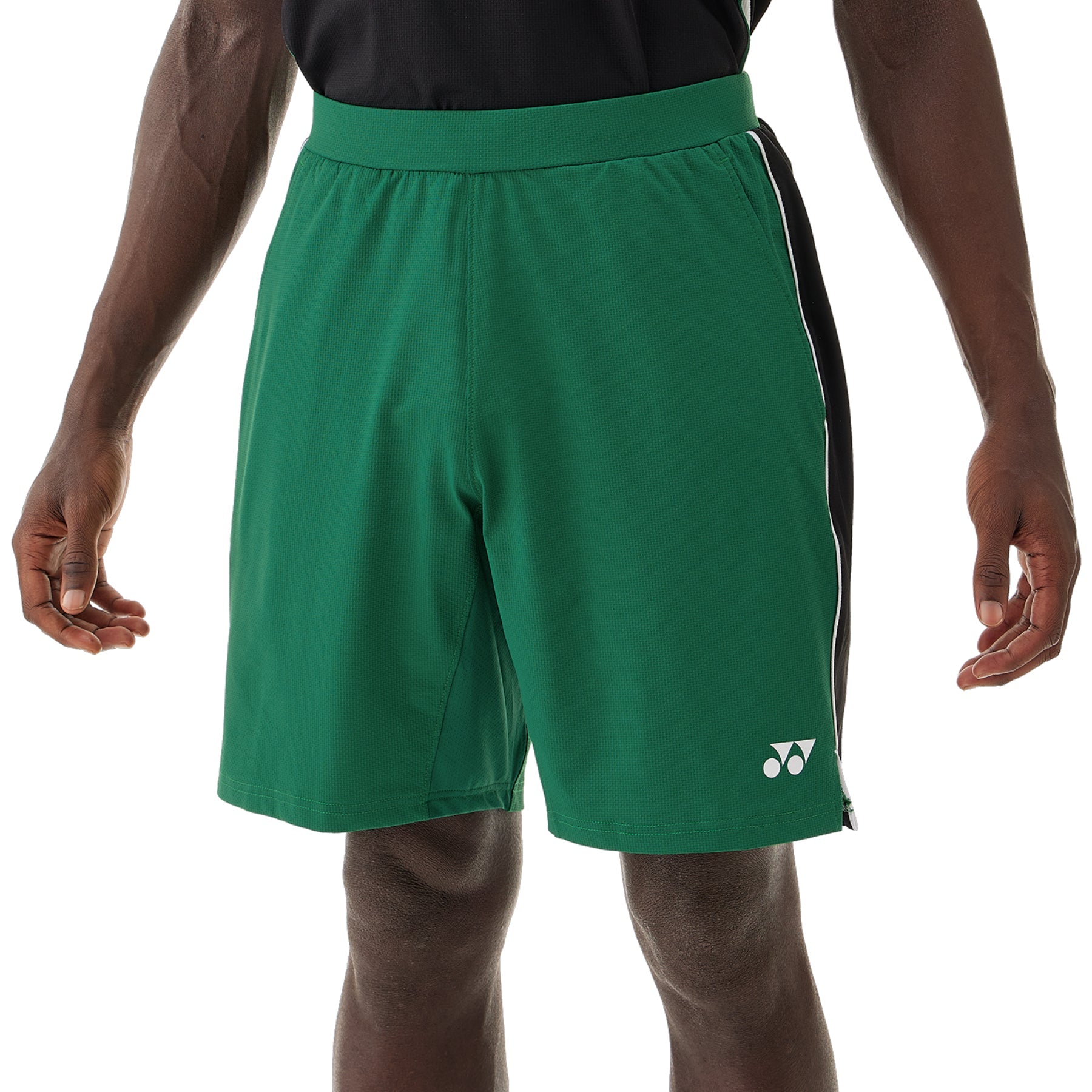 YONEX Men’s Knit Shorts 15199EX Dark Green - Gem Sports