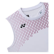 YONEX Men's Sleeveless Top 10715EX - White - Gem Sports