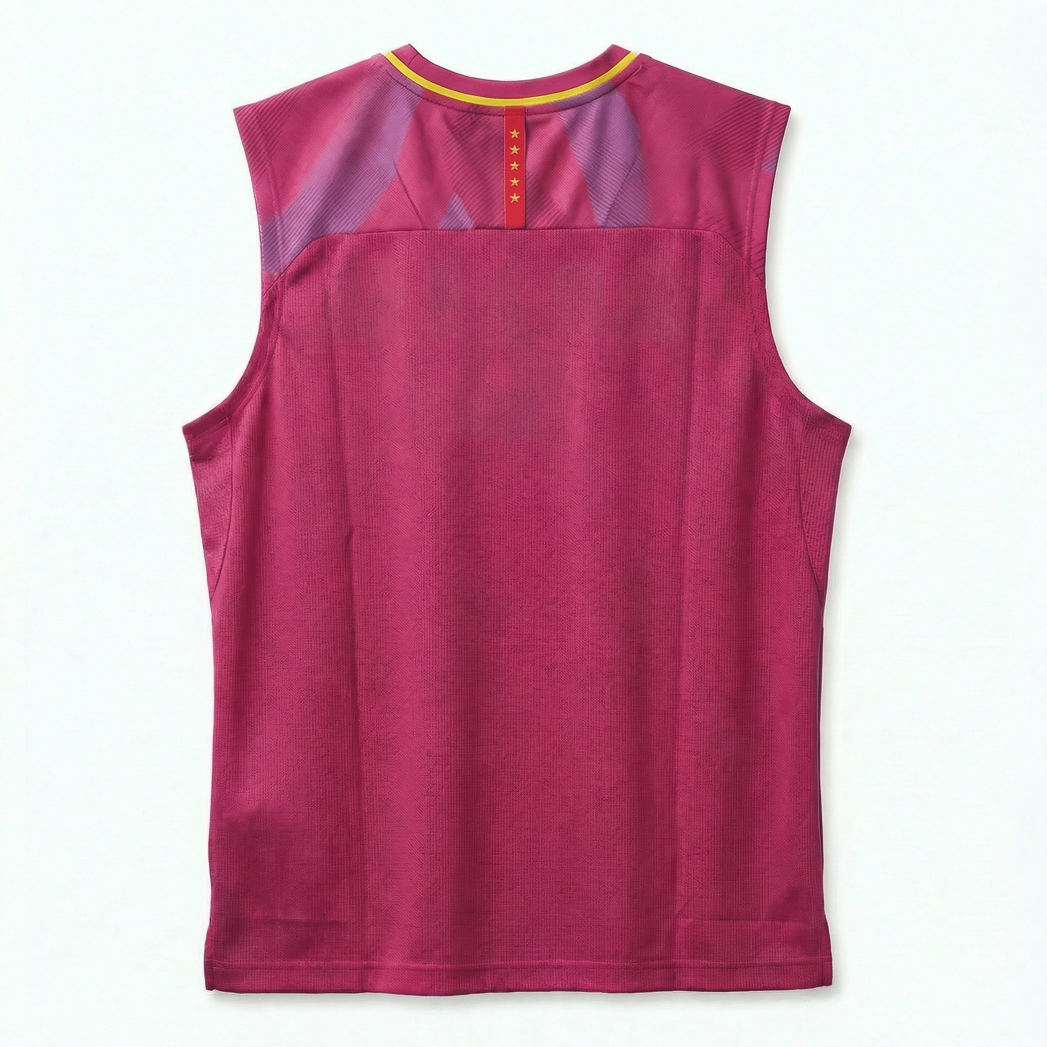 YONEX Men's Sleeveless Top (TEAM CHINA) 10734YX - Magenta - Gem Sports