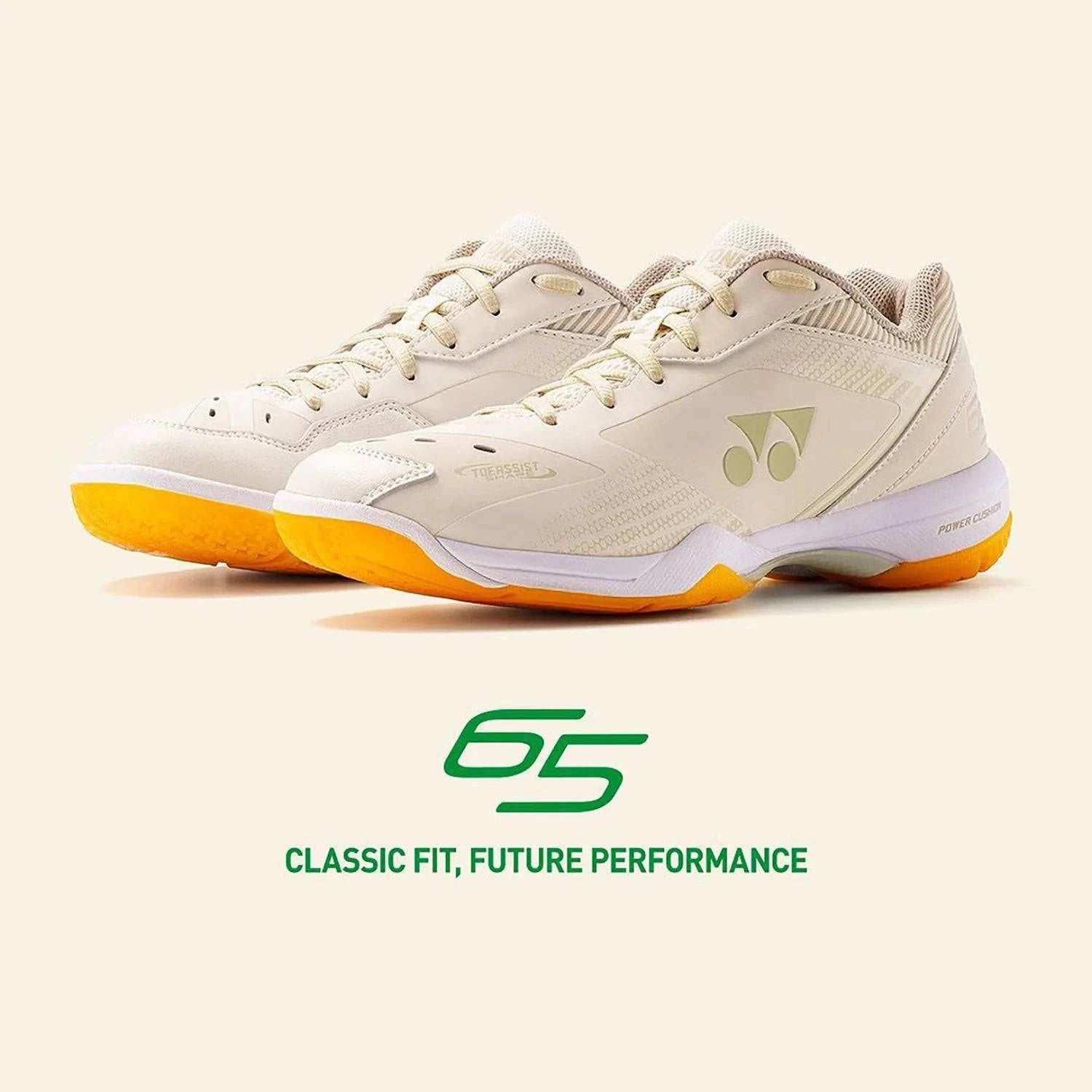 YONEX Power Cushion 65 Z C - 90 Natural (Limited Edition) MEN'S Badminton Shoes - Gem Sports