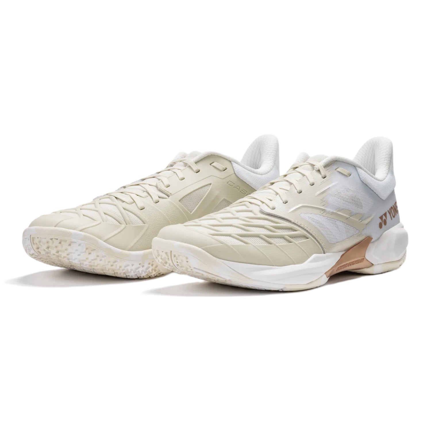 YONEX Power Cushion Cascade Drive 3 UNISEX Badminton Shoes - Light Beige - Gem Sports