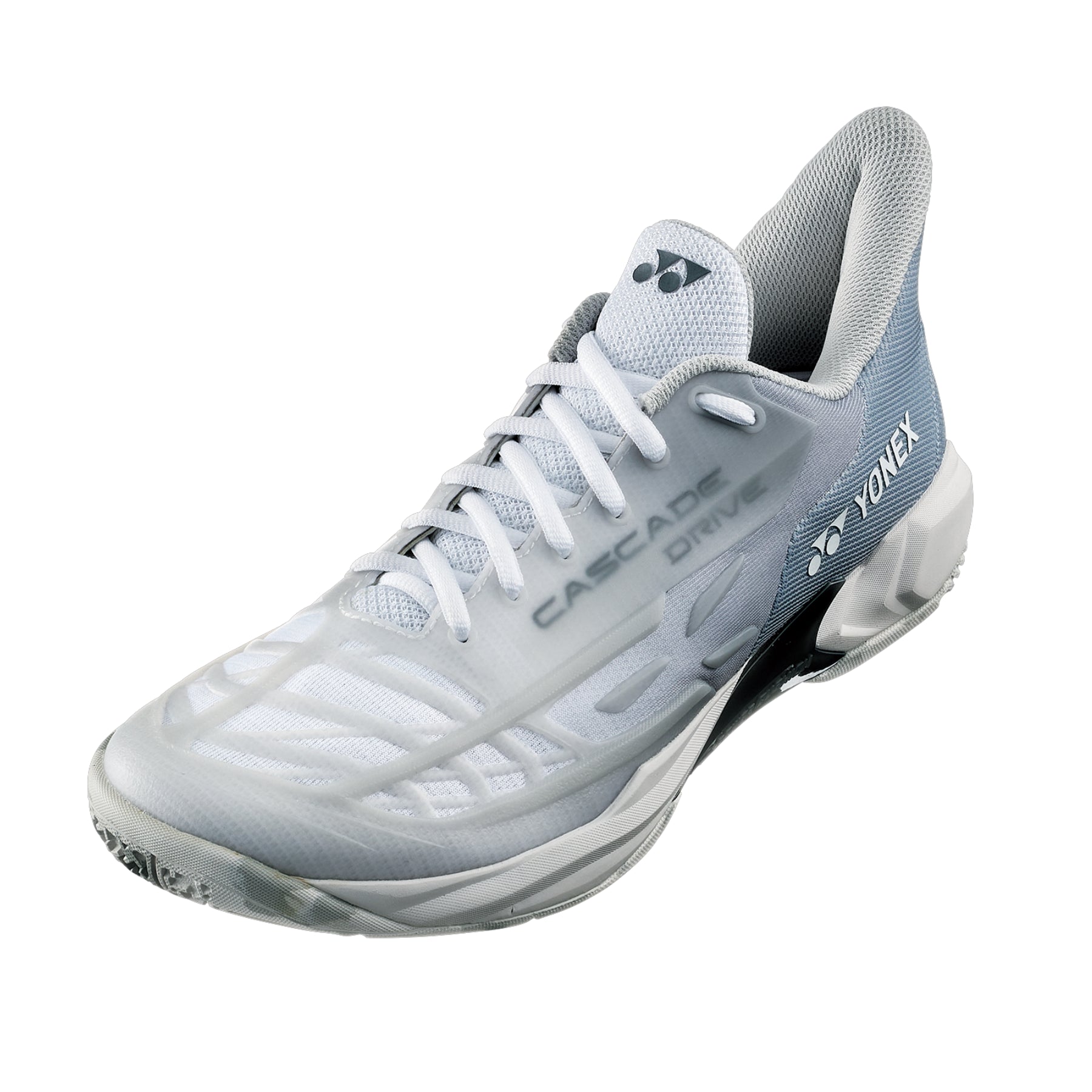 YONEX Power Cushion Cascade Drive Matte White UNISEX Badminton Shoes - Gem Sports